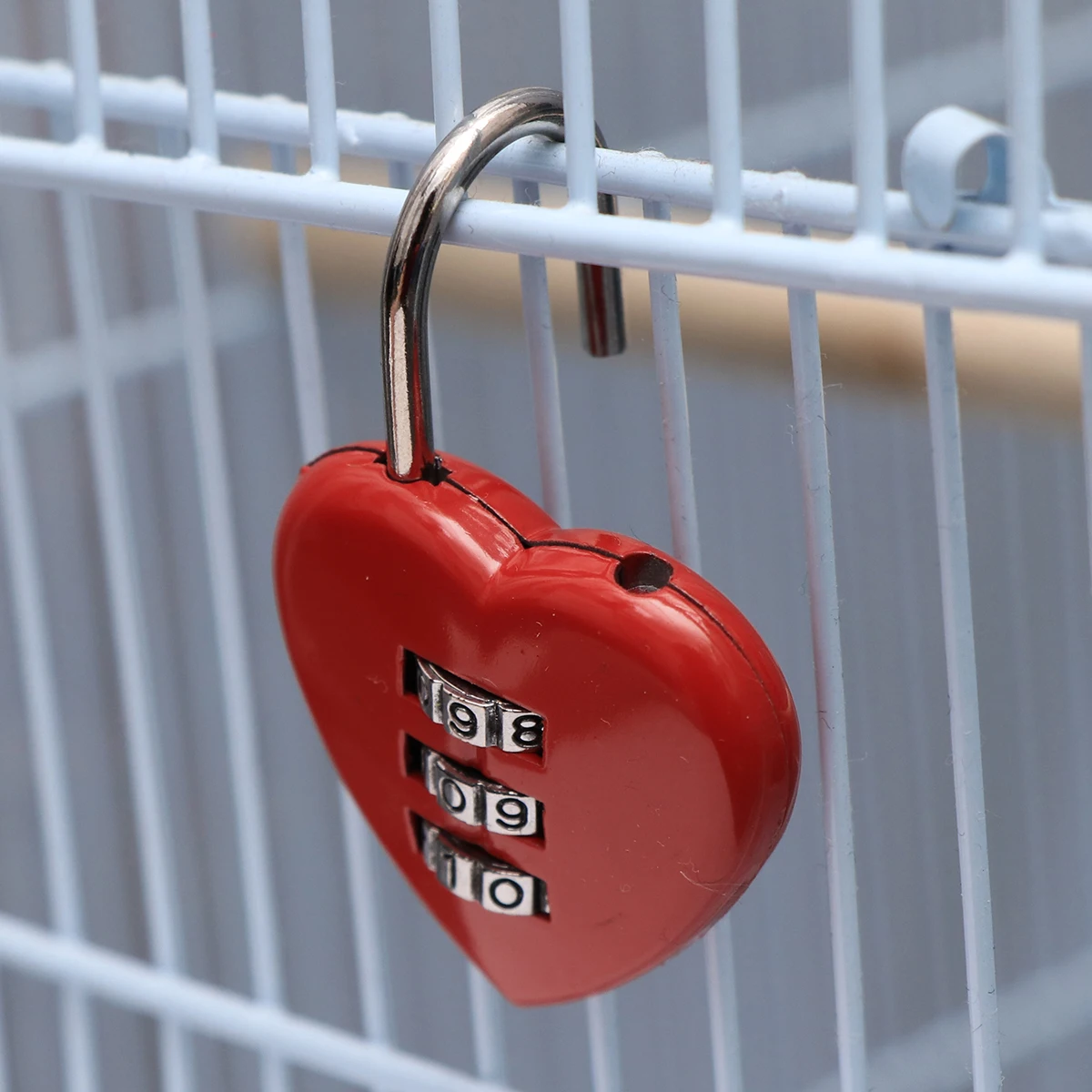 

heart lock Padlocks Password Locks Luggage Padlock Heart Lock