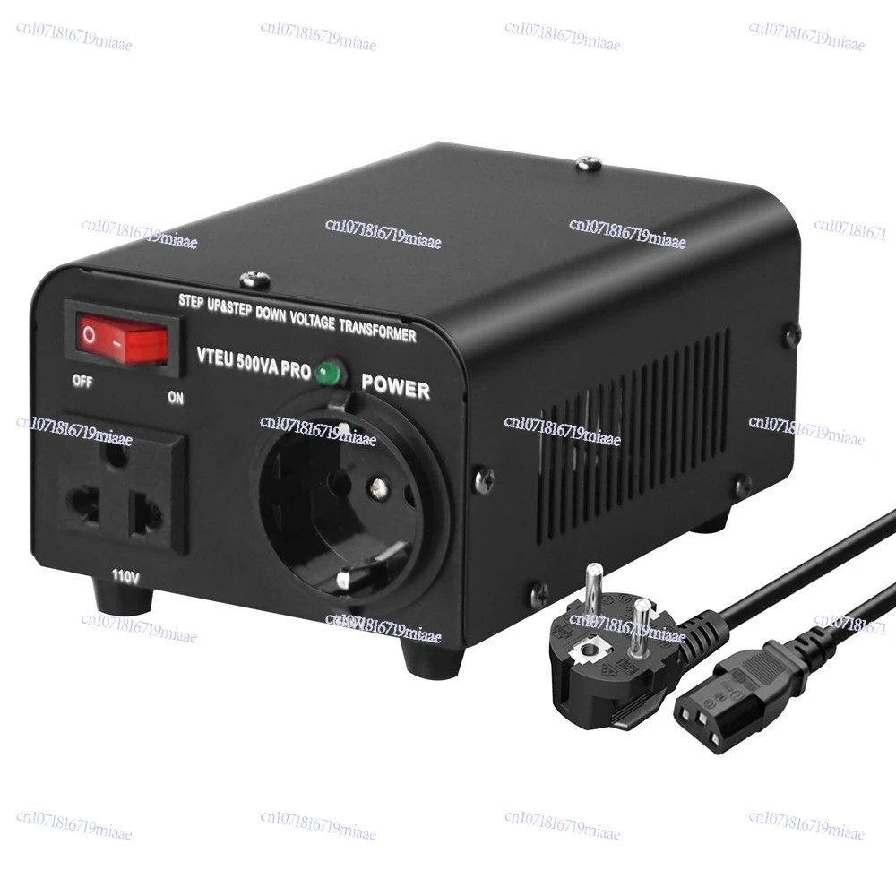 

Трансформатор напряжения 220В в 110В, трансформатор повышения напряжения 110В в 220В, преобразователь 500Вт