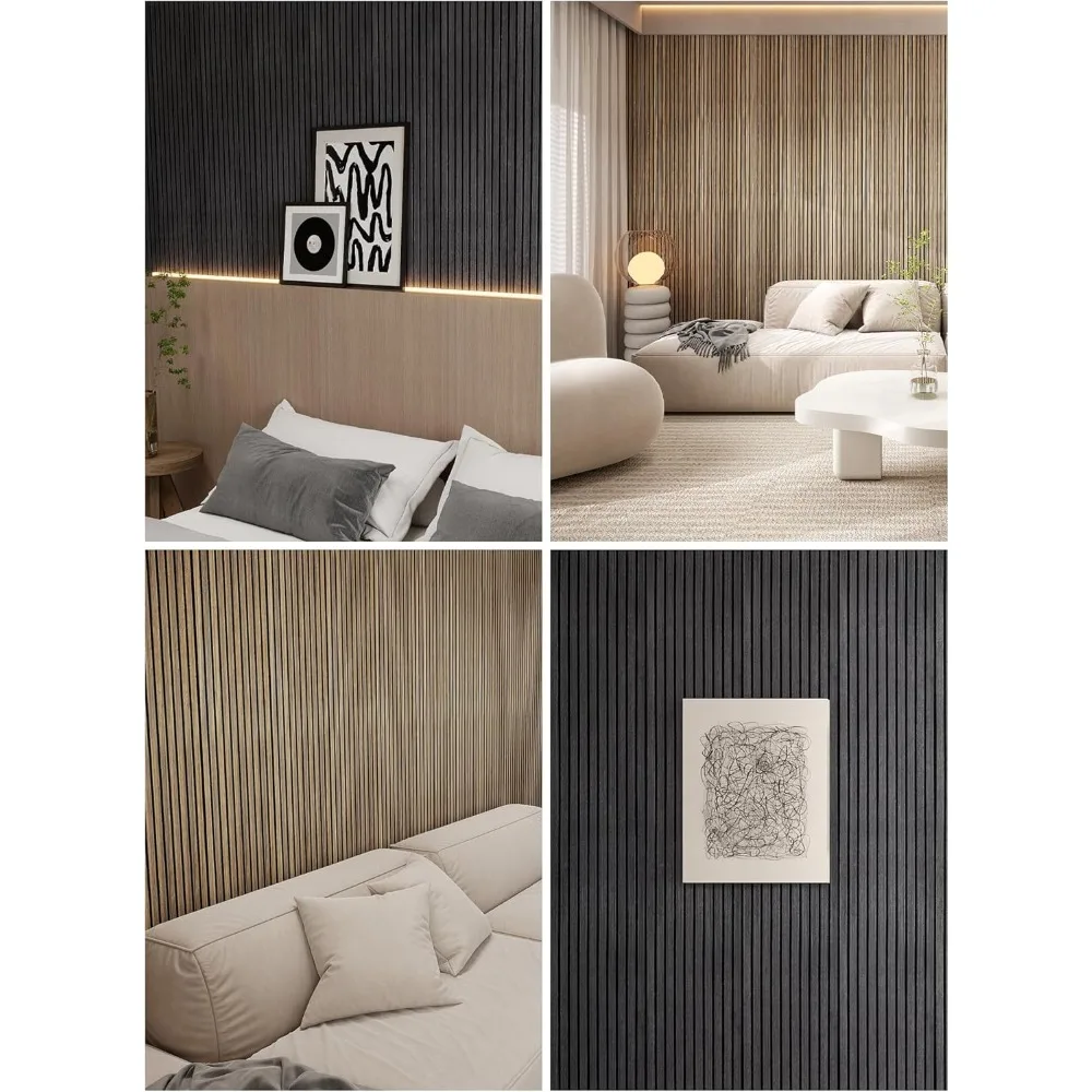 عبوات ألواح الحائط ثلاثية الأبعاد قابلة للتقشير واللصق |   لوحات الحائط لديكور الحائط الداخلي |   ألواح ذاتية اللصق ممتصة للصوت |   الخشب الصوتي