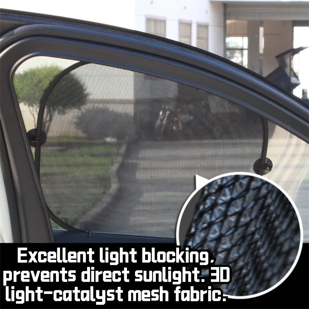 Reflector Car Sunshade Cover Folding Design UV Protection Folding Sun Visor Heat Shield Mesh Net Windshield Protector