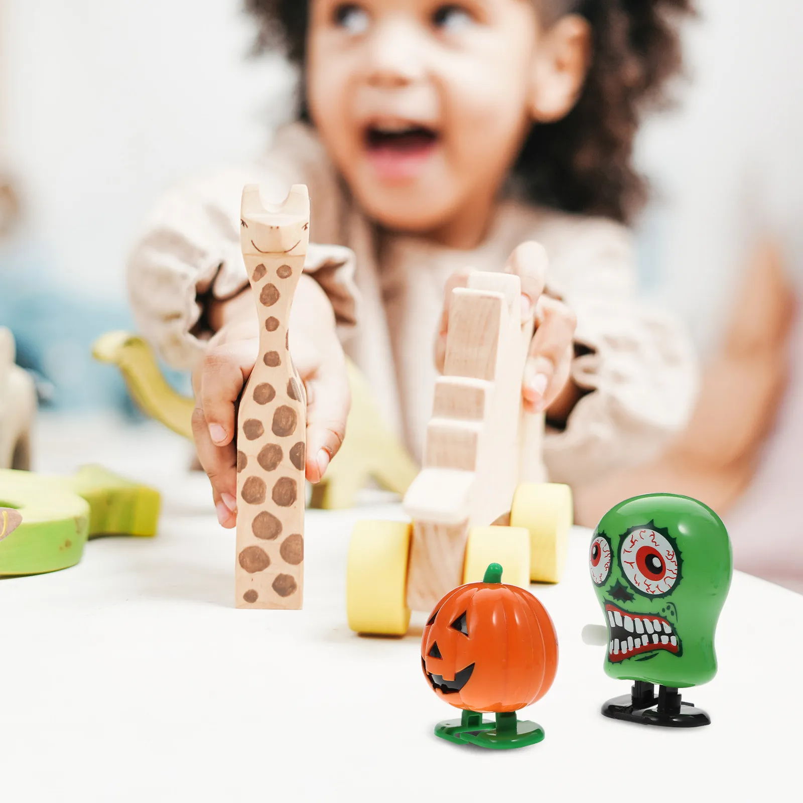 

5 Pcs Kids Toys Halloween for Baby Walking Party Favor Creative Wind Up Favors Clockwork