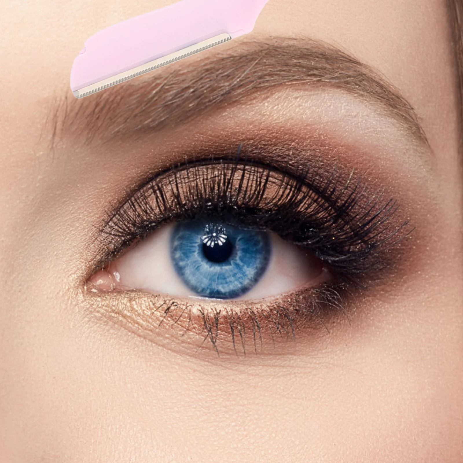 

Plastic Rabbit Eyebrow Trimmer Lightweight Compact Portable Makeup Tool Eyebrow Razor Shaper Face Razors Women Travel