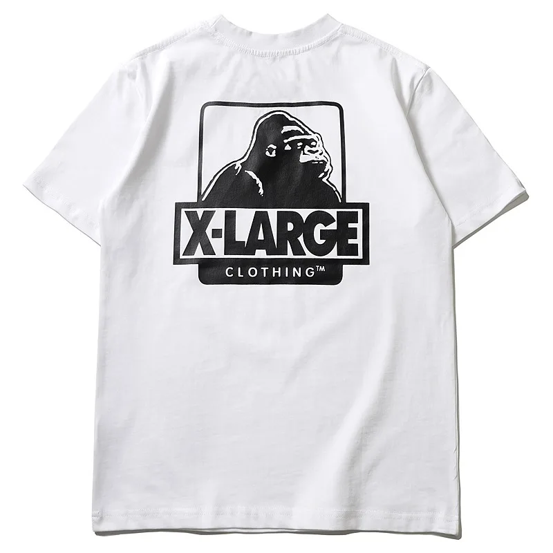 تي شيرت قطني بأكمام قصيرة ورقبة الهيب هوب برقبة هيب هوب أمريكية ثقيلة جديدة لعام 2025 للرجال والنساء #5