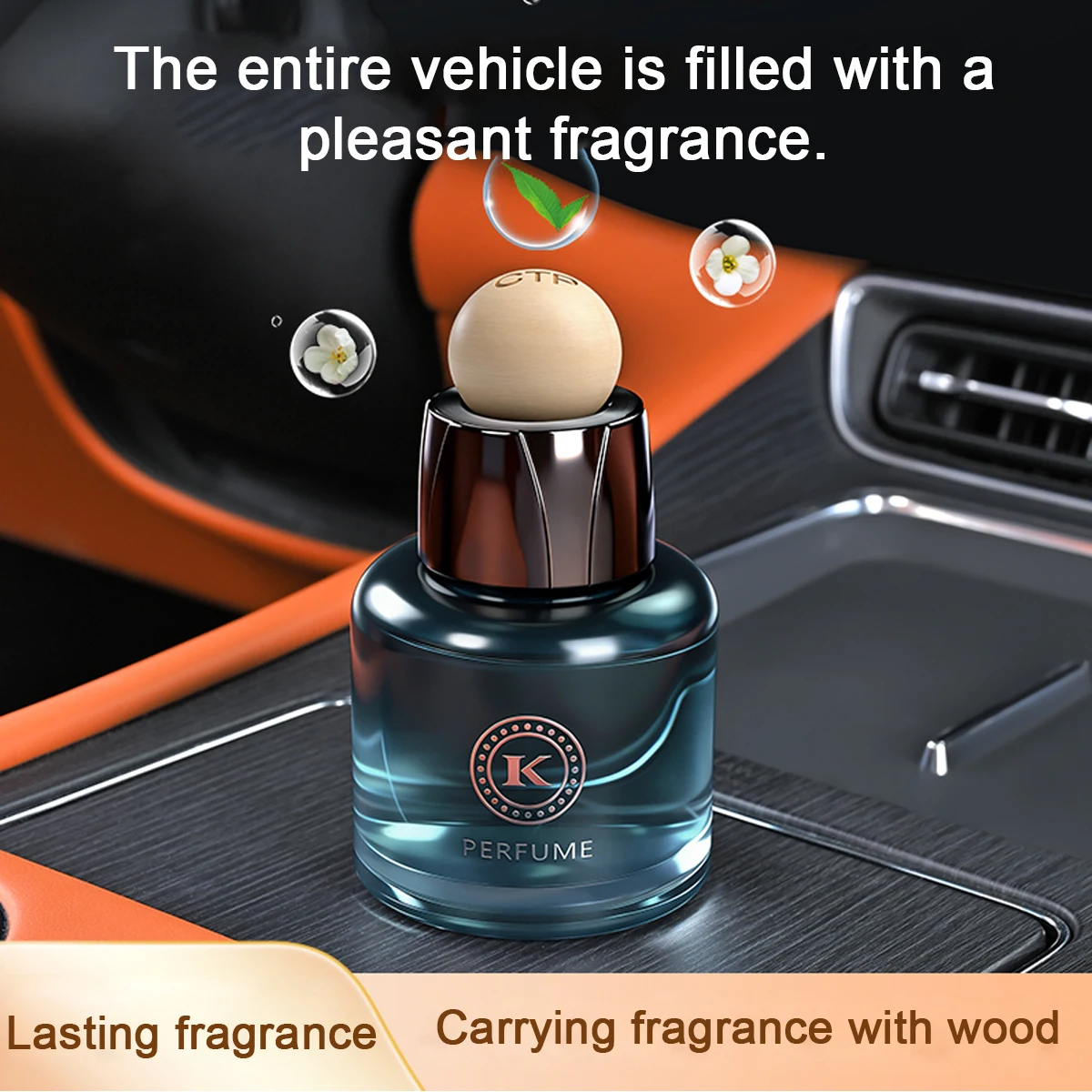 Perfume Fragrance Time - 1PC Car Aromatherapy Car Perfume Holder
