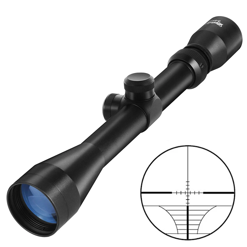 

3-9x40 Optics Scope Tactical Hunting Sight with Rangefinding Reticle Hunting Scopes