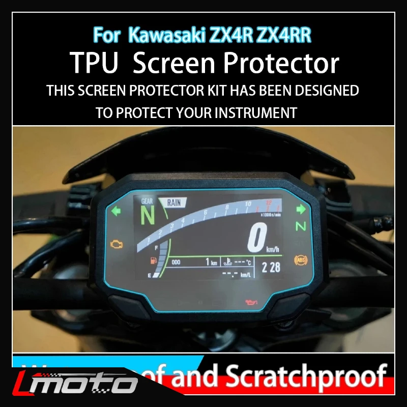 

FoR Kawasaki ZX4R ZX4RR ZX-4R Ninja650 Z650 Z900 Motorcycle Dashboard Screen Anti Scratch Meter Film Instrument Film