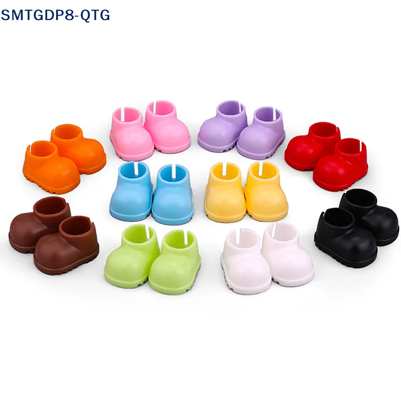 

NEW 15/17cm Doll Shoes Plastic Mini Shoes For Dolls Mini Finger Shoes Clothing Accessory For 6.9 Inch Dolls Doll