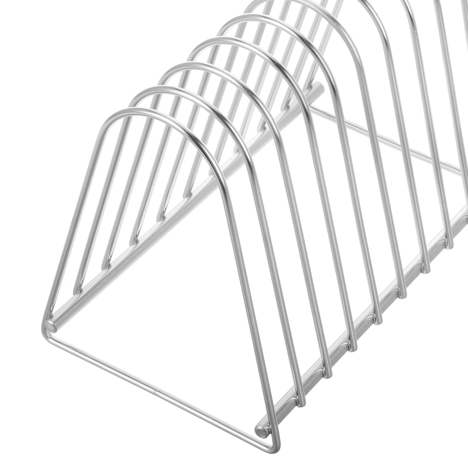 مسجل فينيل رف شاشة 10 فتحات تخزين حامل الفولاذ المقاوم للصدأ حامل مكتبي لسجلات الفينيل CD ألبومات القرص ملف مجلة كتاب