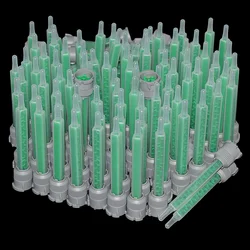 50 x Epoxy Resin Adhesive Applicator Static Mixer Mixing Nozzle Mix Ratio 1:1 AB Glue Gun Mixed Tube Square Static Mixing Nozzle