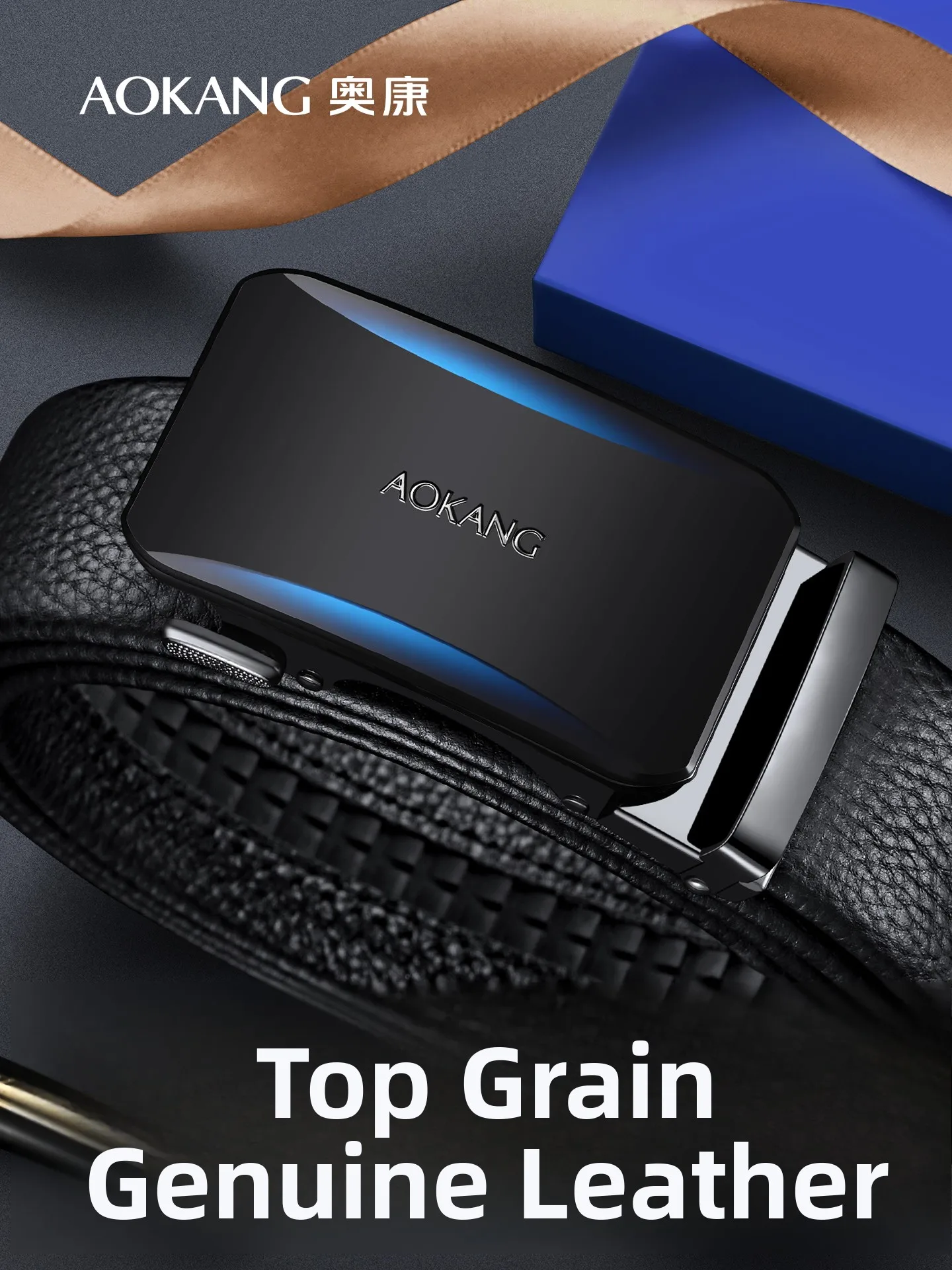 aokang-men's-casual-fashion-belt-high-quality-automatic-buckle-leather-belt-simple-design-trendy-style-business-casual-2026-n