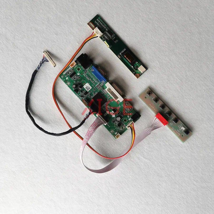 

Плата контроллера Matrix, совместимая с LTN160HT01 LQ164M1LD4C LQ164M1LD4A N184H3, LVDS-30Pin, 1920*1080, HDMI+DVI+VGA, 1920x1080, 1-CCFL, DIY-комплект