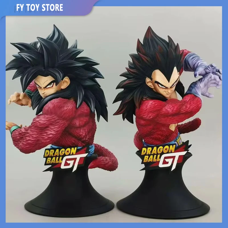 

Новая 24 см/9,45 дюйма Dragon Ball Gt Ssj4 Goku Vegeta Фигурка Super Saiyan 4 Son Goku и Vegeta Бюст ПВХ Статуя Коллекция Модель Игрушки
