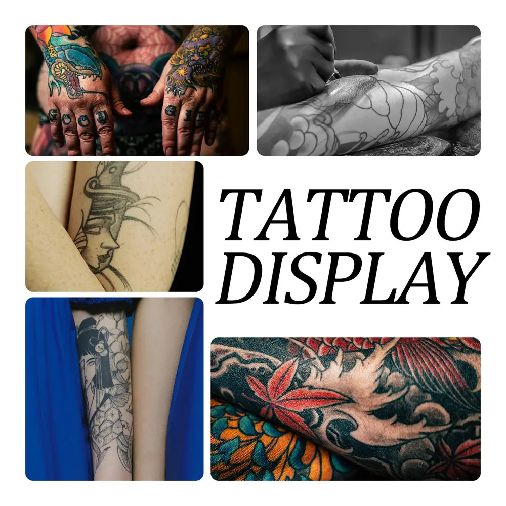 ATOMUS 20 قطعة إبر خرطوشة كاملة مجموعة الوشم للمبتدئين الروتاري ماكينة رسم الوشم التجميلي مجموعة أقلام إمدادات الطاقة اللاسلكية الوشم بندقية #5