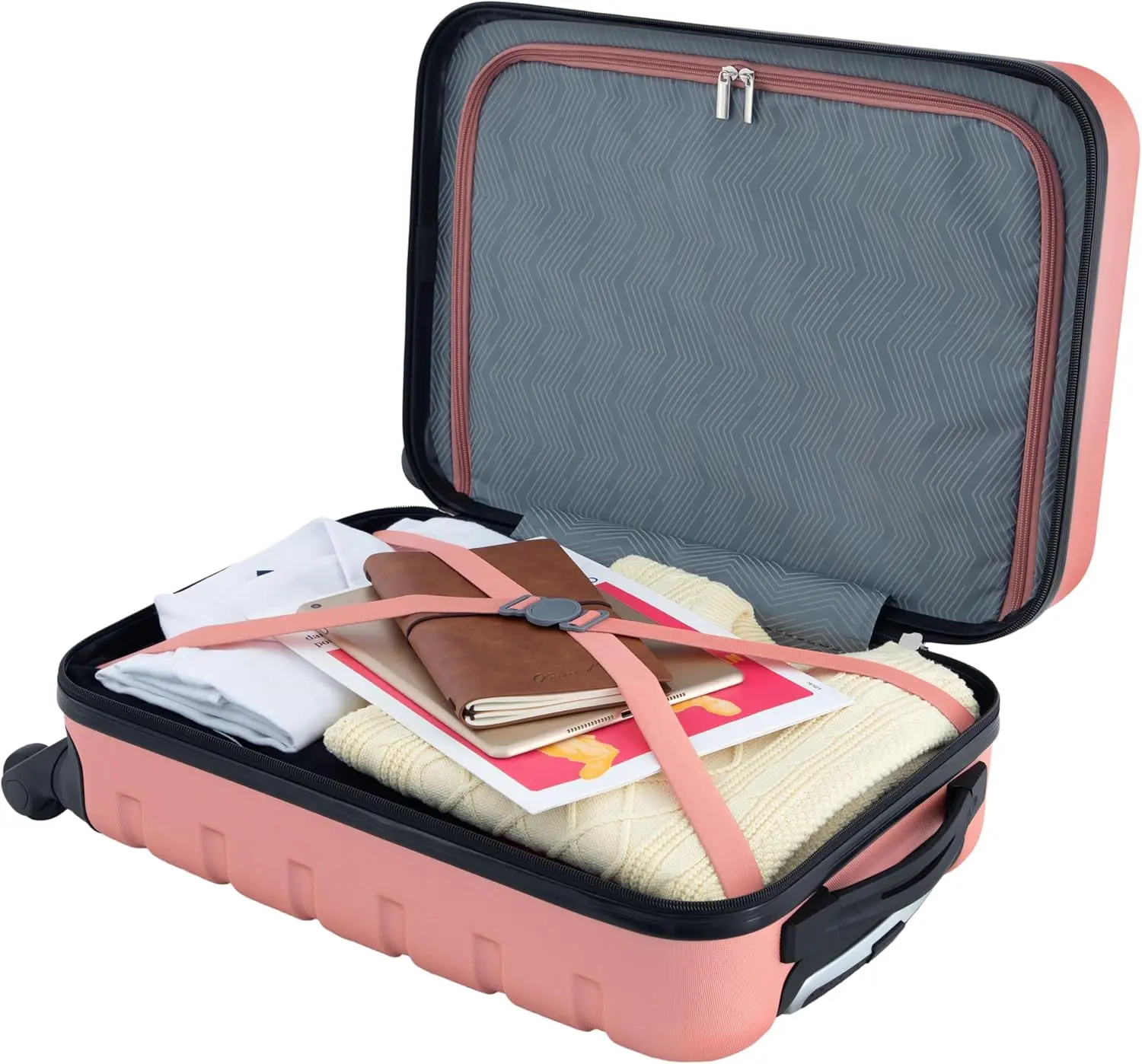 Harper-bagage, roségoud, 20-inch handbagage