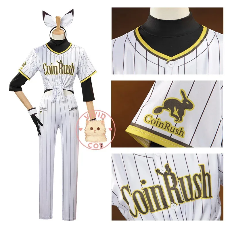 

Nikke: Goddess of Victory Blair Бейсбольная форма Ной Косплей Костюм Лицензированная игра Полный комплект Аниме Коллекция одежды Повседневный костюм