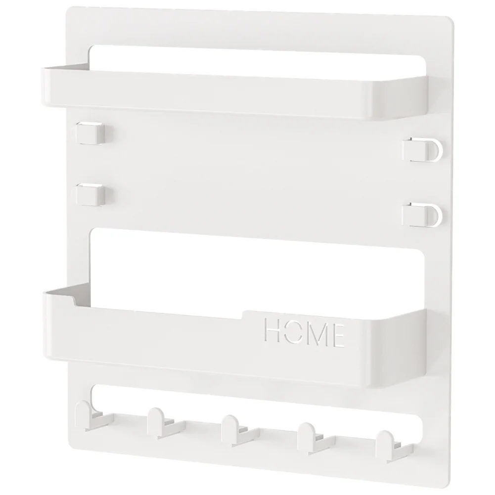 Multifunctional Shelf Bedside Wall Shelf Storage Solution Easy Setup Load Capacity 10 Pounds Modern Aesthetic Space Management