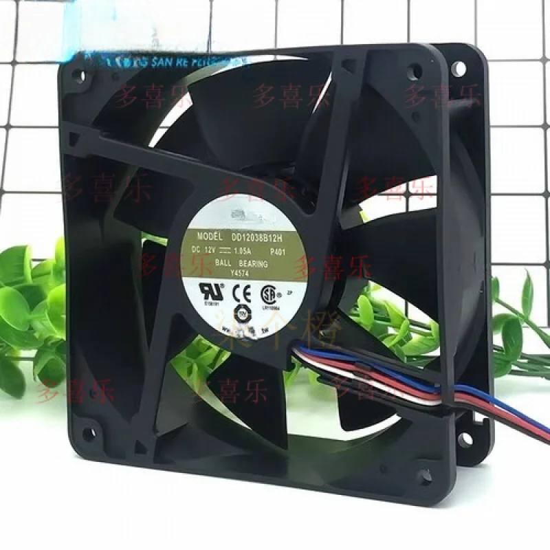 

ZMZM ДЛЯ AVC DD12038B12H 12038 DC12V 1.05A 12CM 4-проводной охлаждающий вентилятор