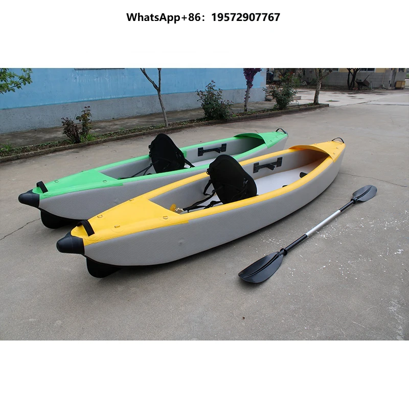 Foldable Canoe Boat Inflatable Kayak with Accessories