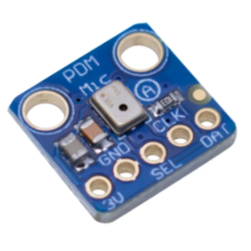 AK51-MP34DT01 PDM Digital MEMS Microphone Module Simple Pulse Density Modulation Output Small Omnidirectional Microphone