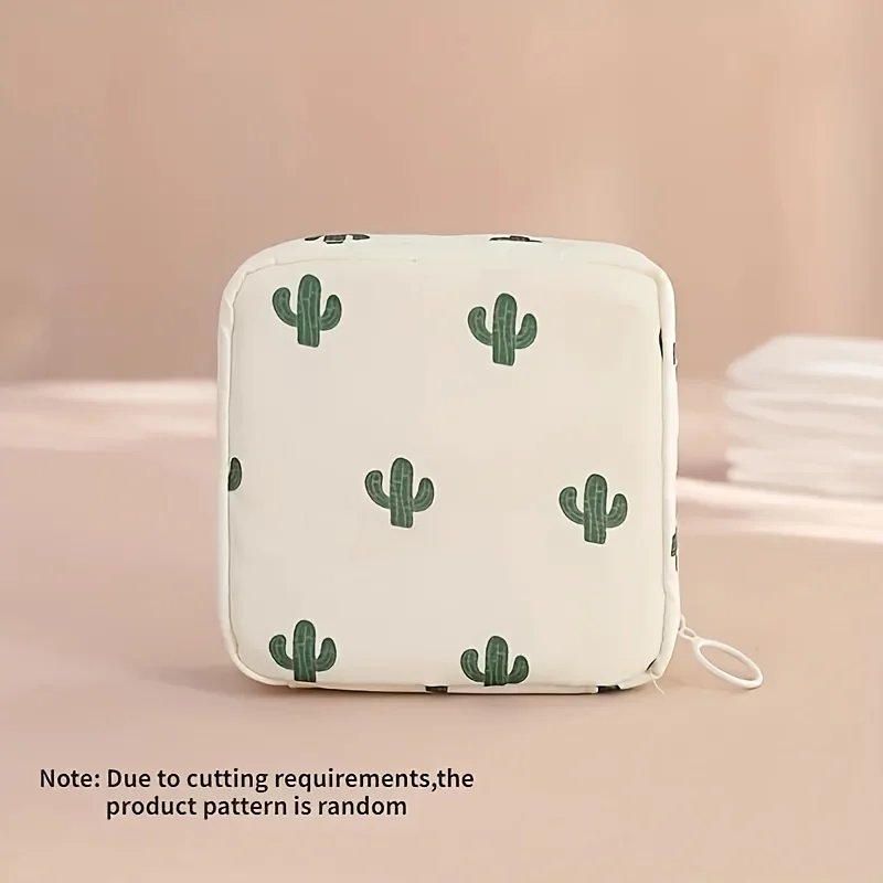 Fashionable and durable multifunctional sanitary napkin storage bag, convenient for travel, cosmetics storage, perfect gift