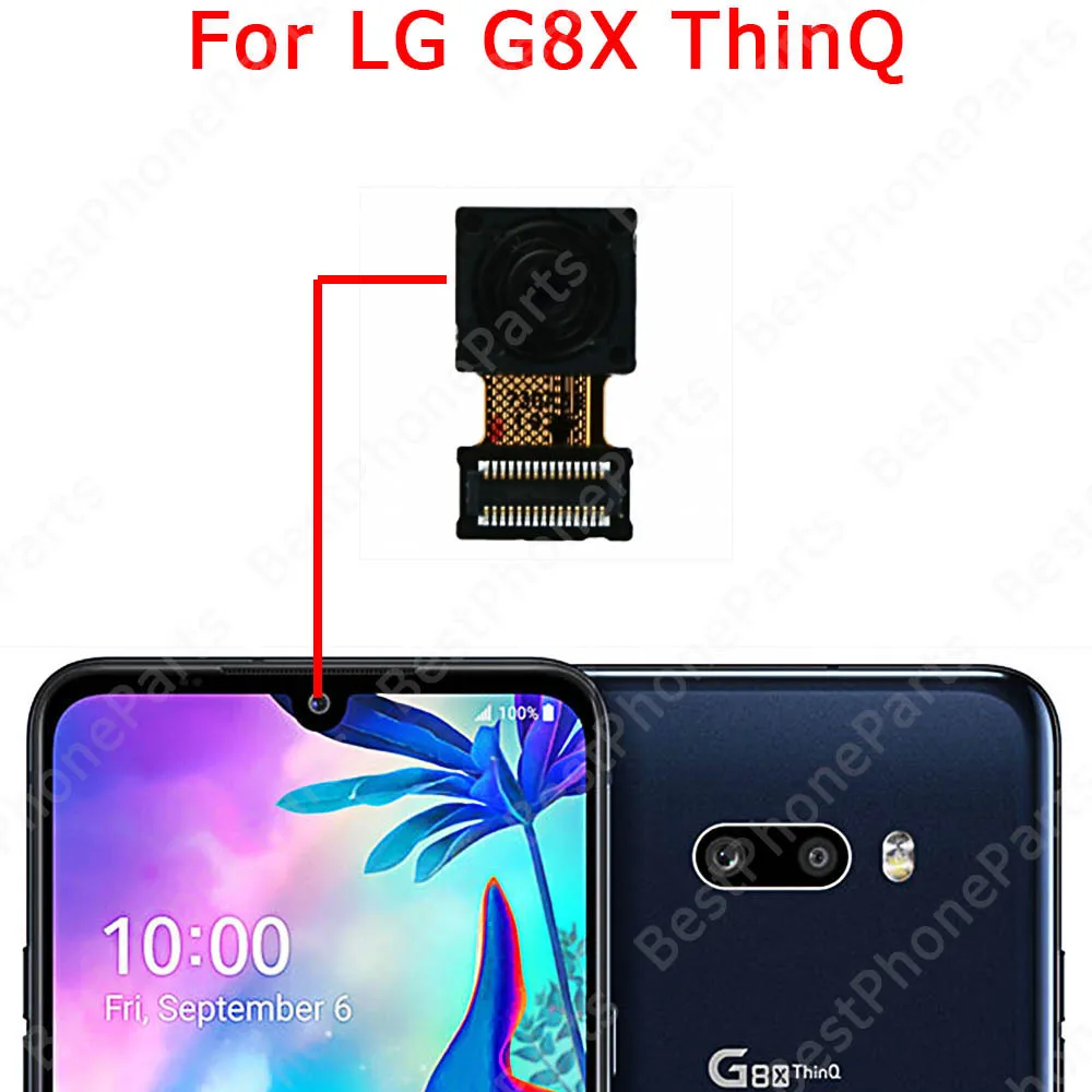 Selfie Big Camera For LG G4 G5 G6 G7 G8 G8S G8X ThinQ Backside Front Rear Facing Back View Camera Module Replacement