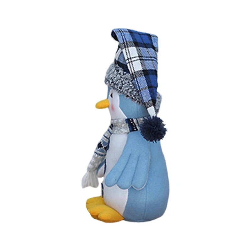 Simulação pinguins/urso pelúcia animal abraço travesseiro meninas meninos favor brinquedo pelúcia n84e