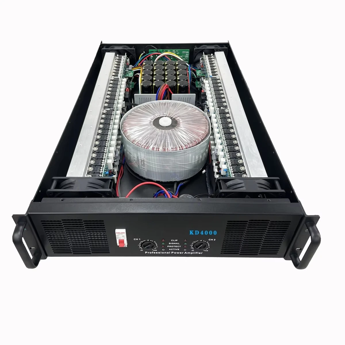 KD4000 Power Amplifier DJ 2-channel 4000W*2H Stage Outdoor PK Pure Power Amplifier