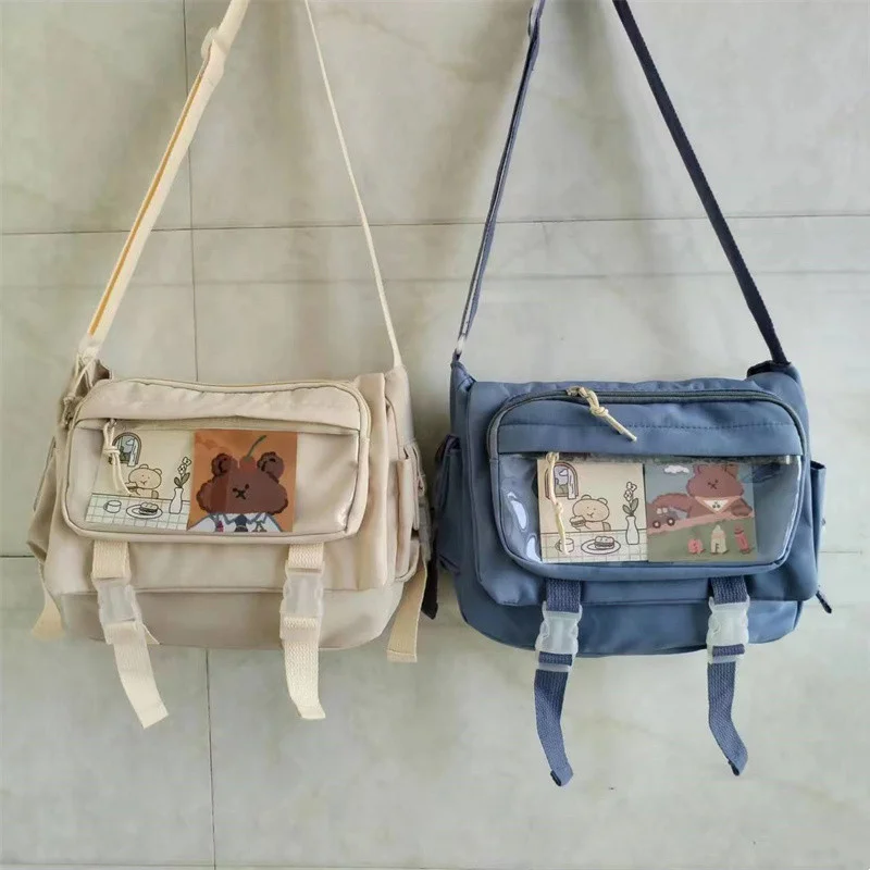 Large Capacity Nylon Crossbody Bag Image 2