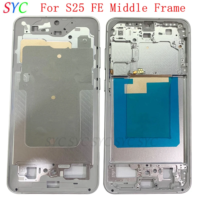 

Middle Frame Center Chassis Cover Housing For Samsung S25 FE S731 Phone Metal LCD Frame Repair Parts