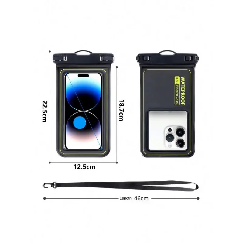 Waterproof mobile phone cover swimming underwater bag is suitable for Huawei Samsung Xiaomi smartphone cover universal bag.