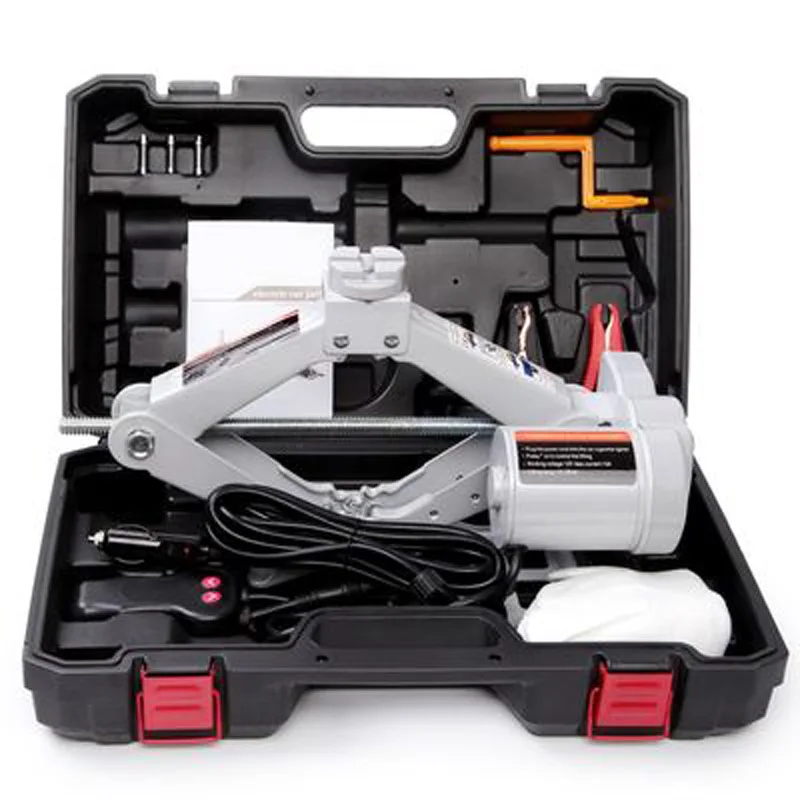 Vehicle Mounted 12V Jack Scissor Type Electric Jack Removal Aid Vehicle Maintenance Tools Vehicle Electric Lifting Tools