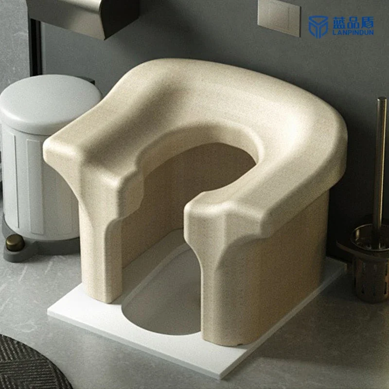 

Multi-functional Toilet Chairs, Bathroom Small Sofa Squat Toilet Seat,Pregnant Women Elderly Toilet Bath Chair Handicapped Chair