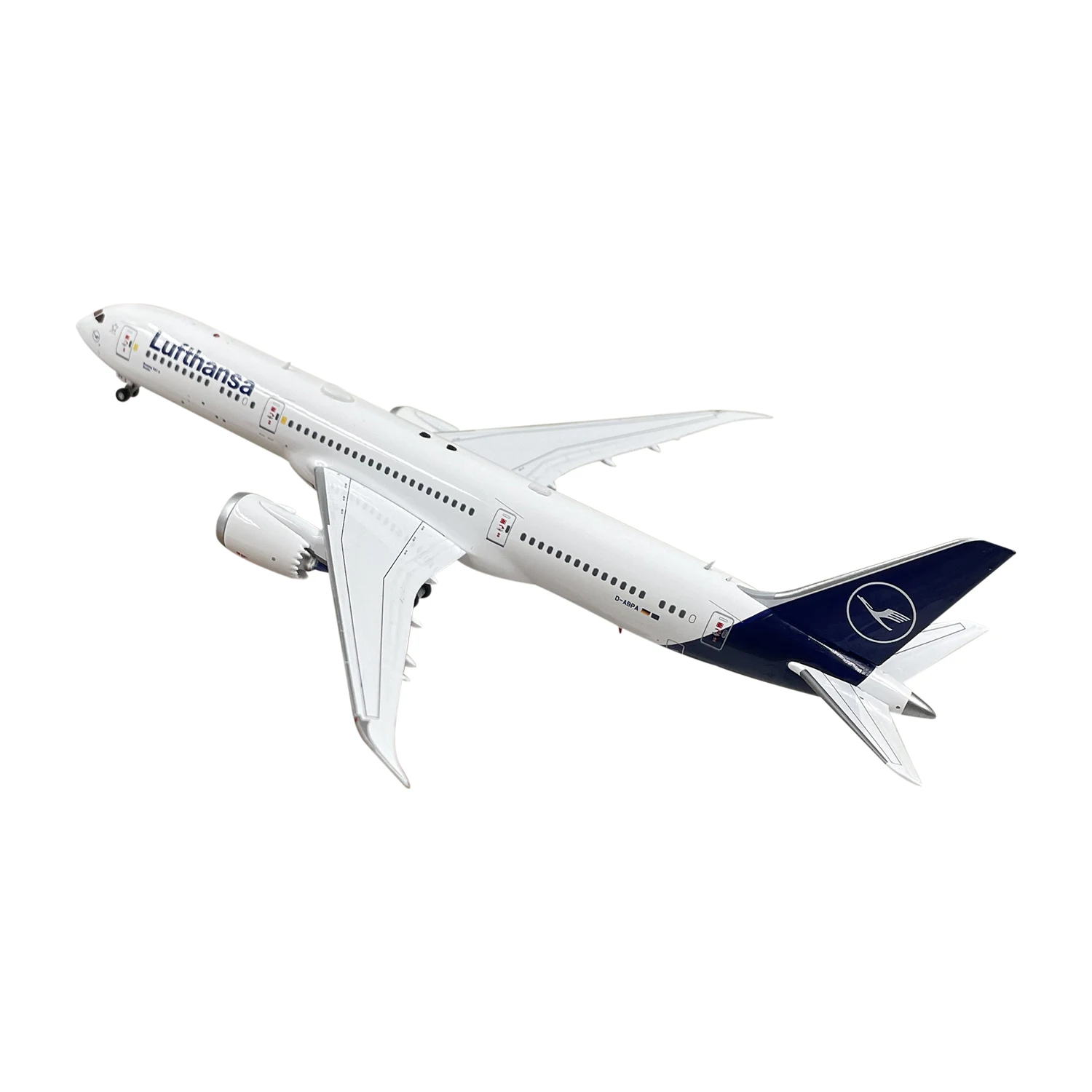 

Diecast Lufthansa Boeing B787-9 Civil aviation Passenger Plane Alloy Model 1:400 Scale Toy Gift Collection Simulation Display