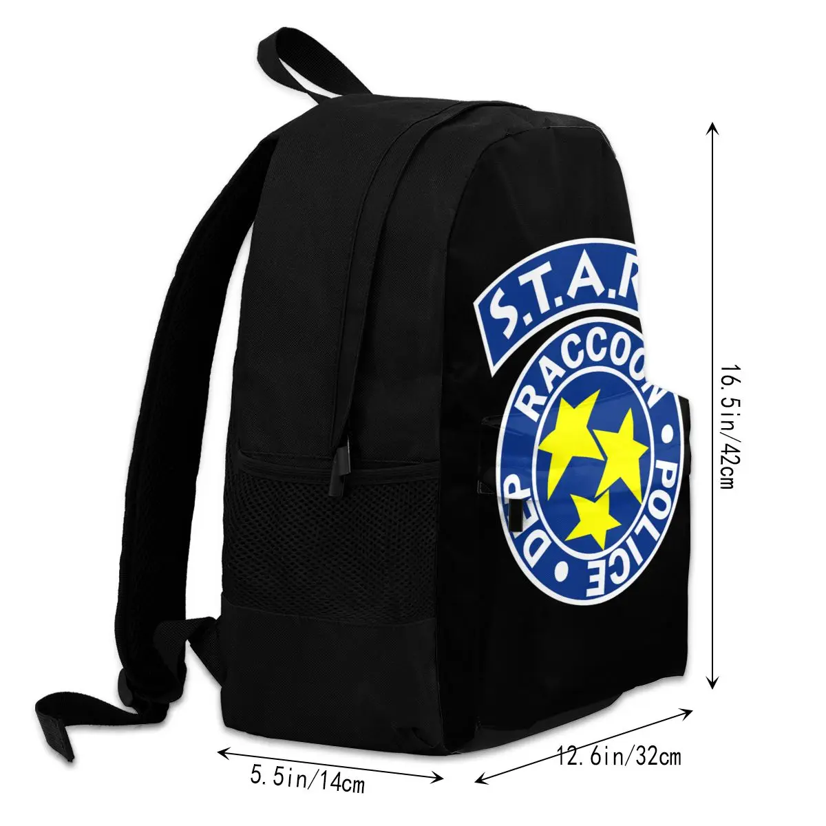 Stars Logo Resident Raccoon City Police Dep Evil Large Capacity Backpack Travel Swimming Sports Bag School Sport Bag