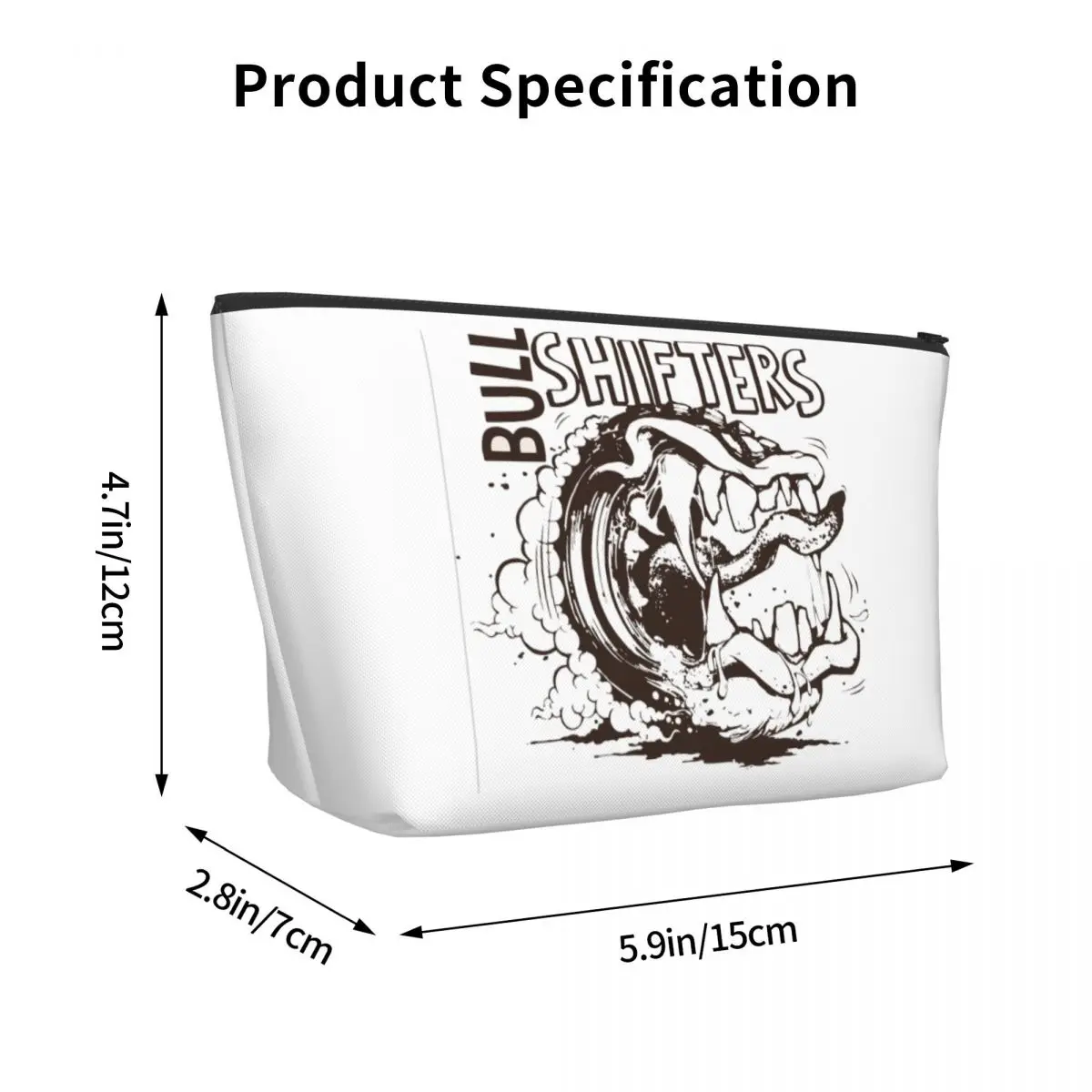 حقيبة مستحضرات التجميل النسائية الأساسية من Bull Shifters، حقيبة تنظيم المكياج للسفر، حقيبة تخزين أدوات الزينة Dopp Kit