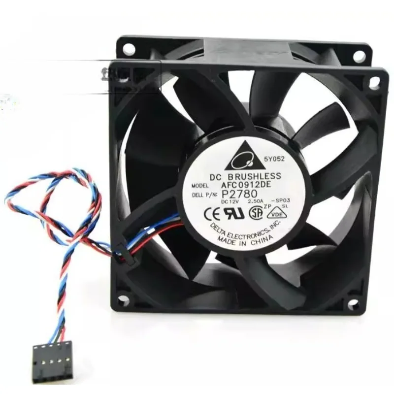 

NEW Cooler Fan for Delta AFC0912DE 12V 2.5A Violent High Air Flow Cooling Fan 9cm 9038 90*90*38mm