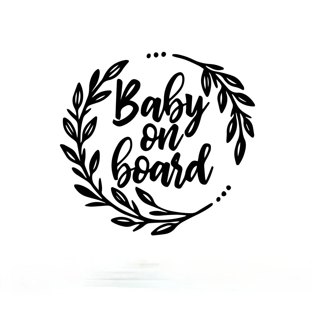 

Car Sticker Funny Shipping Baby on Board Vinyl Decals Car Bumper Body Rear Window Glass Decorative Decals Accessory,15cm