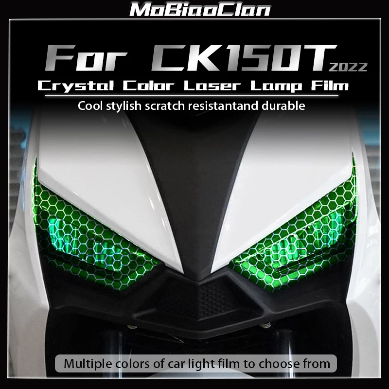 

For KYMCO CK150T 2022 Motorcycle headlights taillights honeycomb laser film protective film accessories