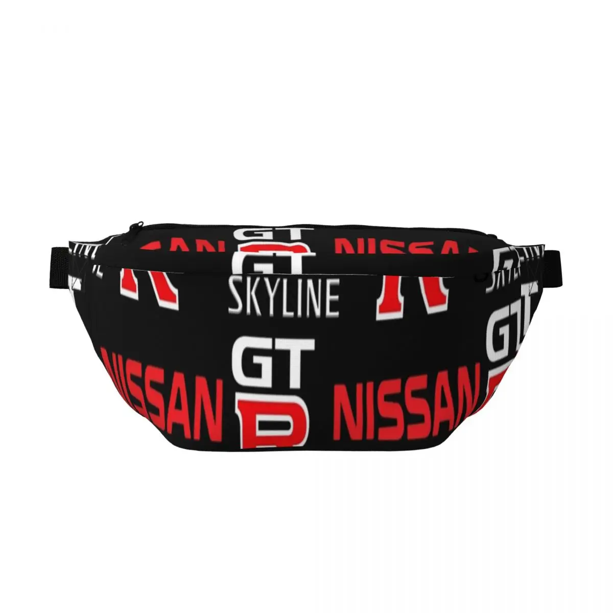 

Сумка-бананка через плечо GTR Skyline для мужчин и женщин, регулируемая поясная сумка для путешествий, бега, хранения денег и телефона, нагрудная сумка