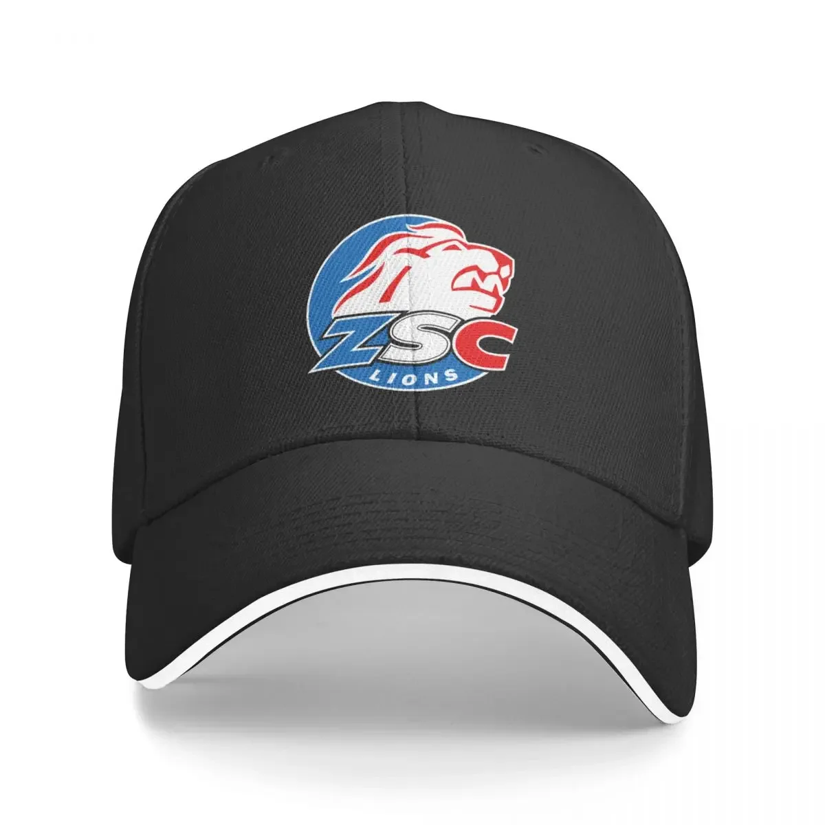 ZSC Lions Swiss Ice Hockey Sports Fans Zürich Switzerland Baseball Cap Beach Outing Sunscreen Male Women's
