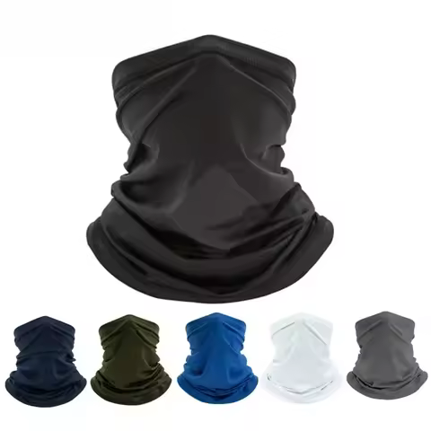 Outdoor Bandana Man Seamless Balaclava Neck Warmer Cycling Motorcycle Scarf Windproof Sun Protection Fishing Face Mask