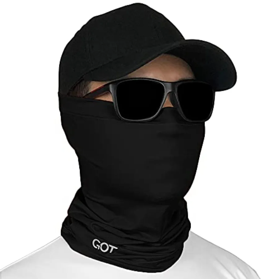 

GOT Sports UPF 50+ Fishing Neck Gaiter - UV Face Mask Sun Protection for Men and Women - Camo SPF Face Cover Gator
