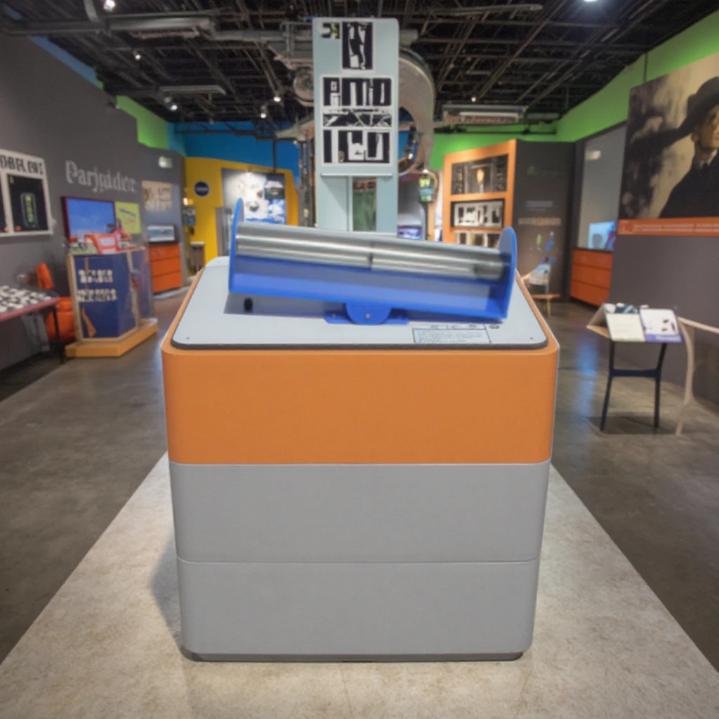 تمر عبر الجدران مع معدات وأدوات التكنولوجيا التفاعلية، معرض علمي، ألعاب علمية، ألعاب تفاعلية