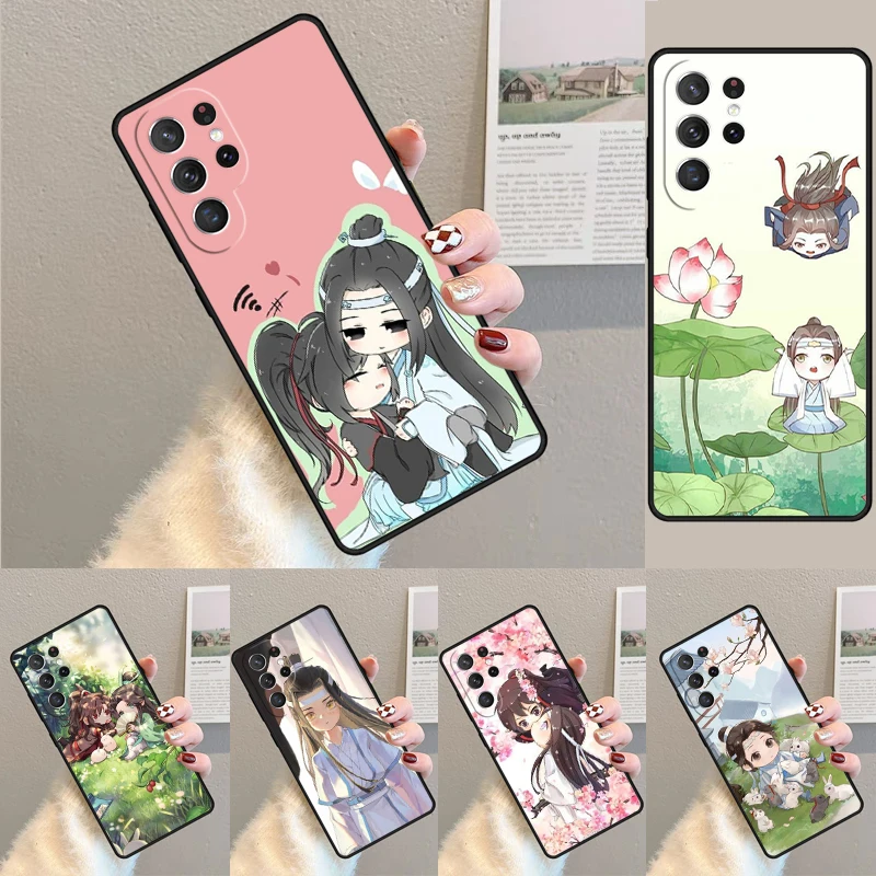 Cute Mo dao Zu shi Phone Case for Samsung Galaxy note 10 pro S26 Ultra S23 S24 FE S25 S21 S22 PLUS shockproof Cove