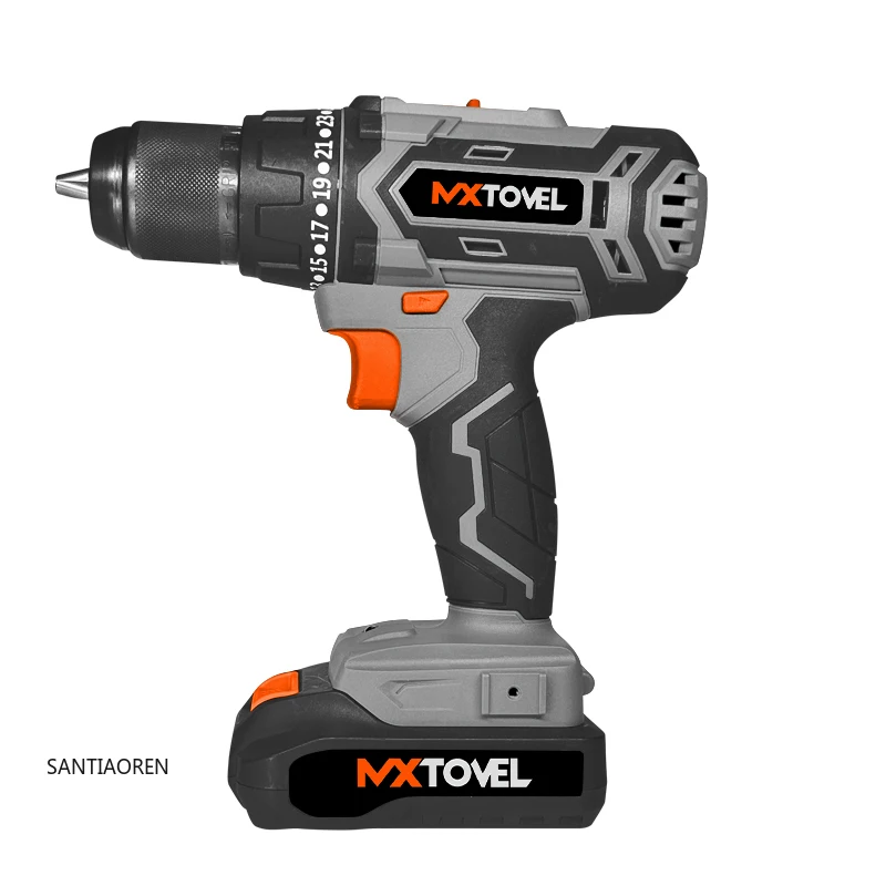 

2025Power Tools Электрическая ударная дрель с литиевой батареей 20 В Аккумуляторная дрель
