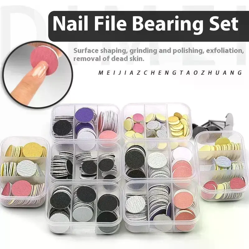 

25mm Pedicure Disc Set with Replaceable Sanding Paper Electric Foot Files for Callus Removal Dead Skin Cleaner Foot Care Tool