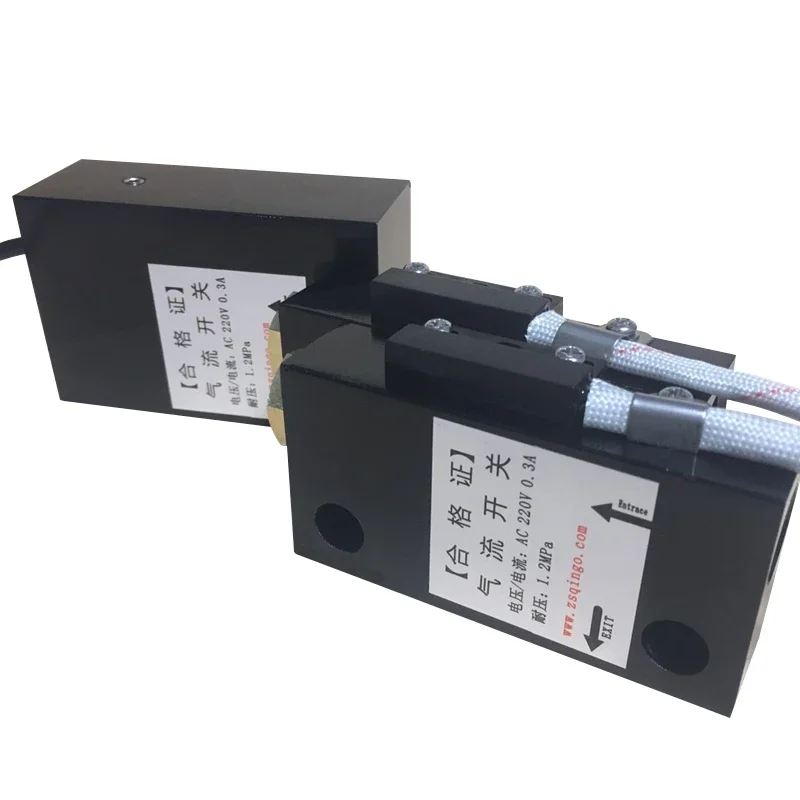 

Gas Flow Switch Reed Switch Sensor Gas Monitoring Signal Sensor Switch Aluminum Body 1/4" 3/8" 1/2" Female Thread