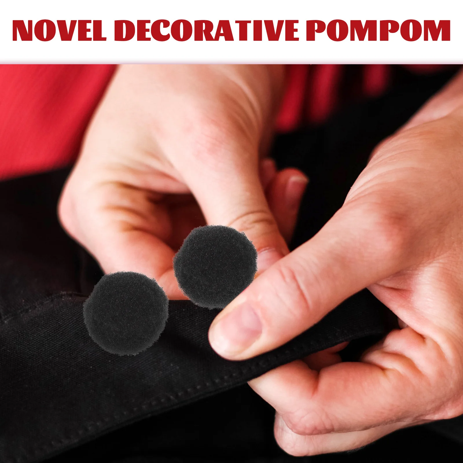 

500pcs Diy Crafting Balls Hat Decorations Luggage Accessories Crafting Poms Pom Pom Balls For Xmas Decor