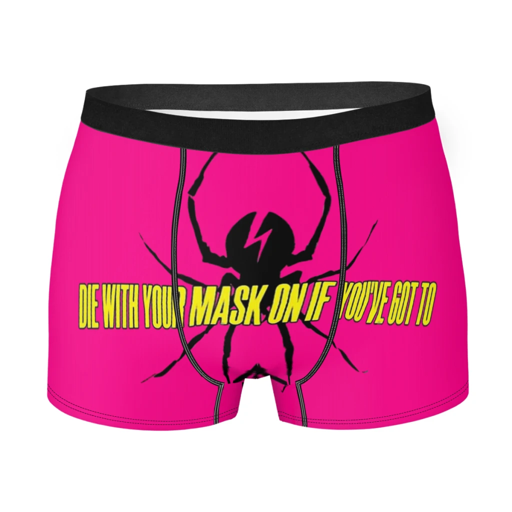 Die Spider More Than One Foot Underpants Breathbale Panties Men's Underwear Print Shorts Boxer Briefs