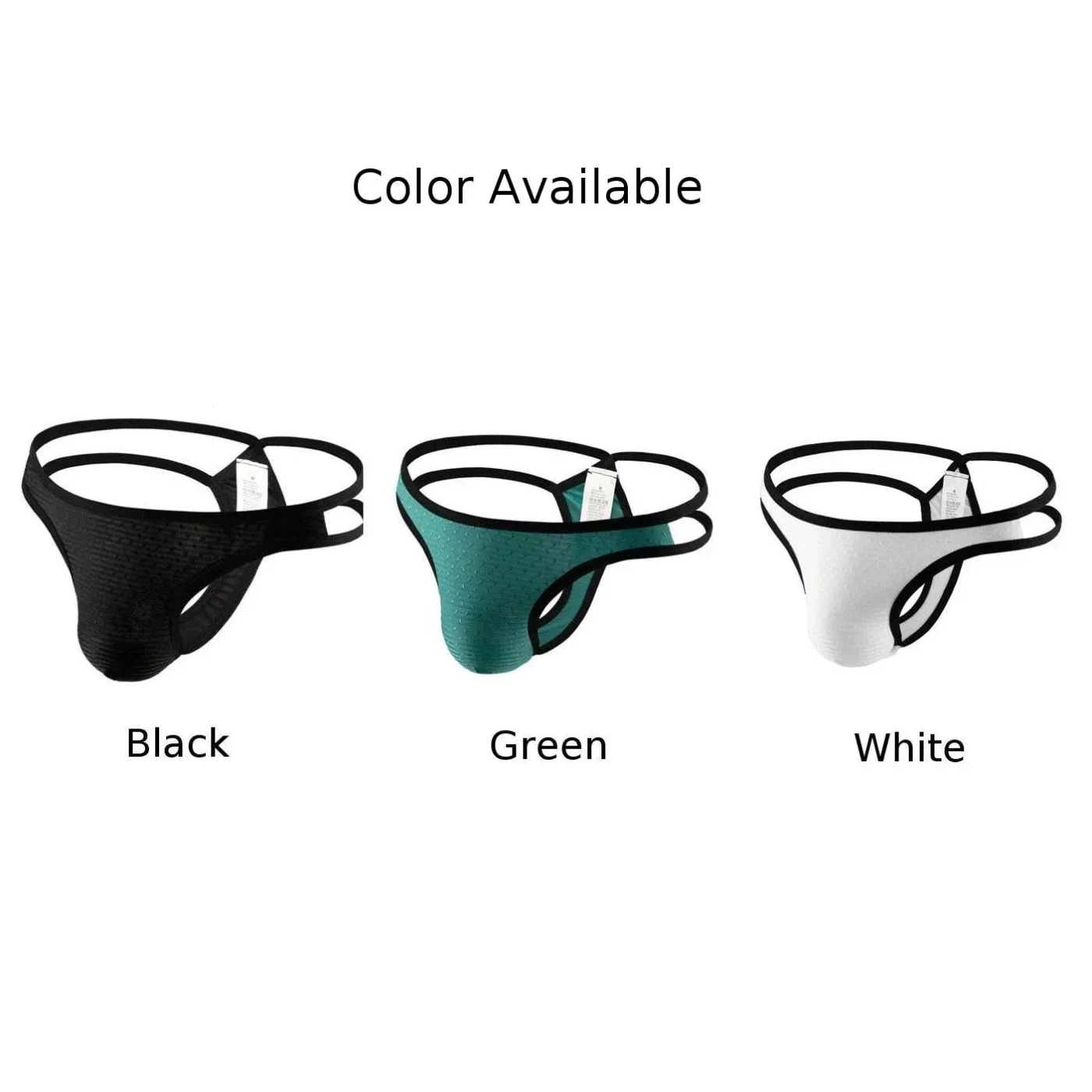 Men Sexy Briefs Elastic Thongs Low Waist Underwear Lace G-String Hollow Sissy Pouch Panties Man Breathable Ultra-Thin Underpants